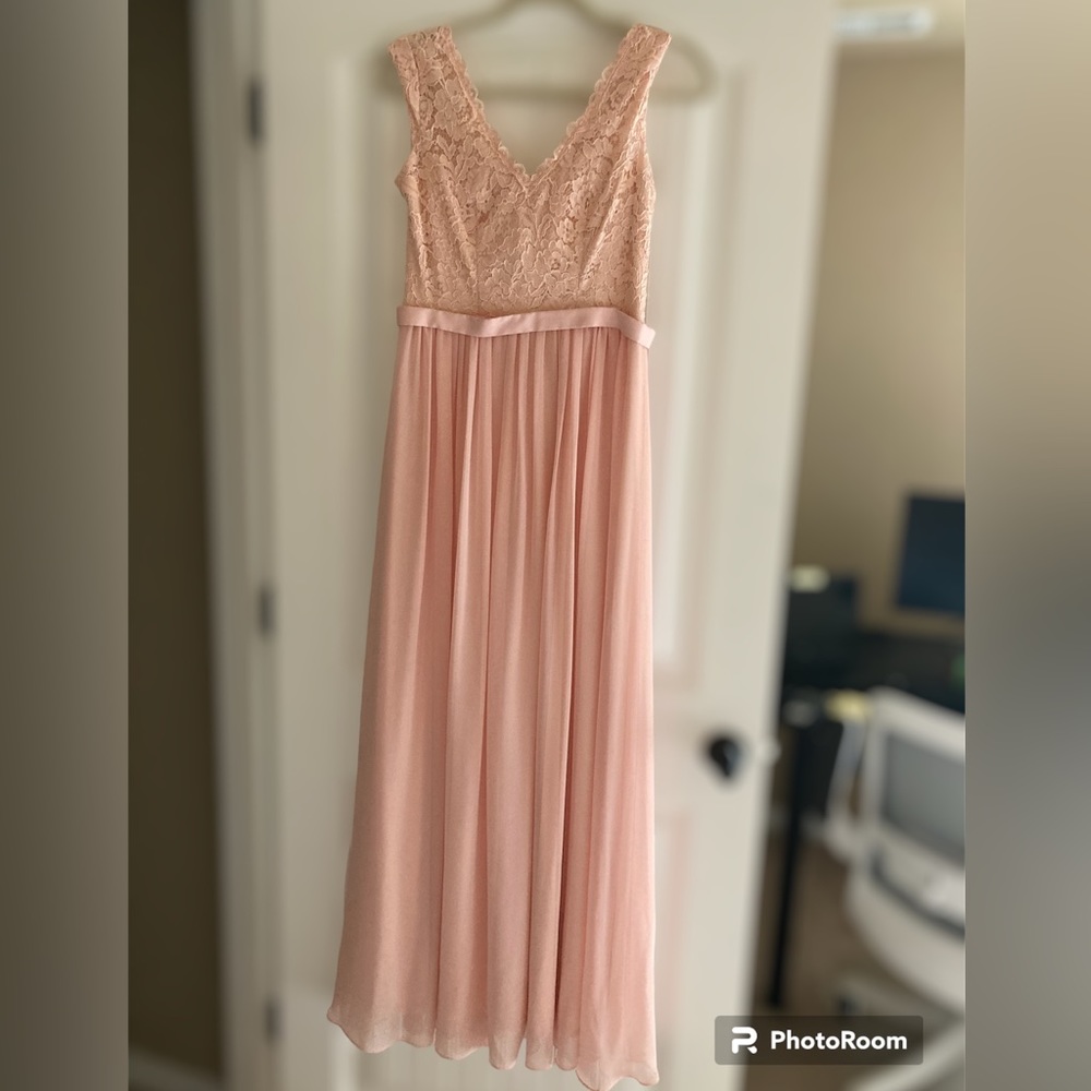 Birdy Grey Blush Bridesmaids Dress, sz Small